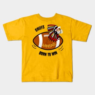 Chiefs Born To Win Kids T-Shirt